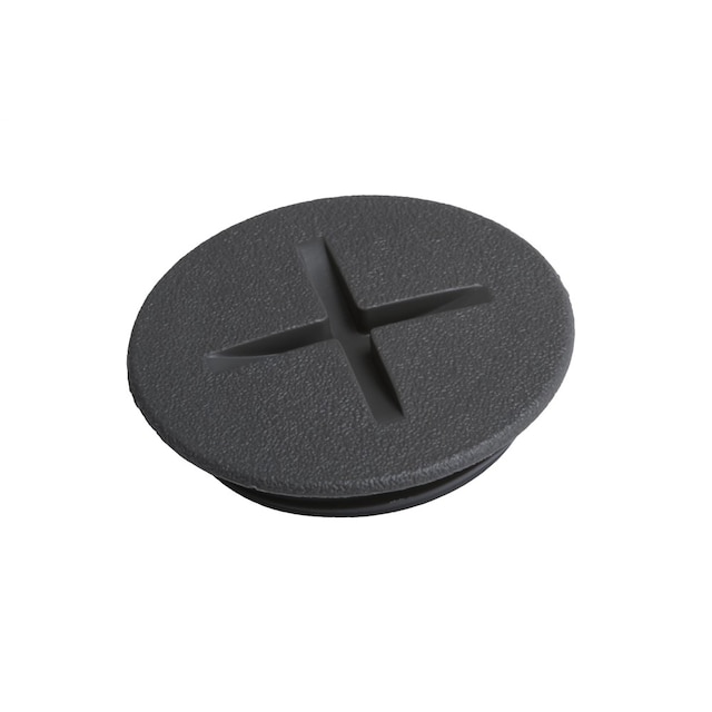 GM Genuine Parts Medium Dark Pewter II Front Seat Belt Bolt Access Hole Plug