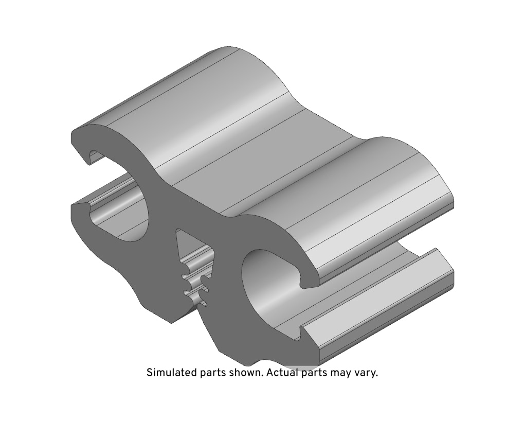 GM Genuine Parts Sunroof, Roof Vent Window, Sunshade Drive, and Return Cable Tube Retainer