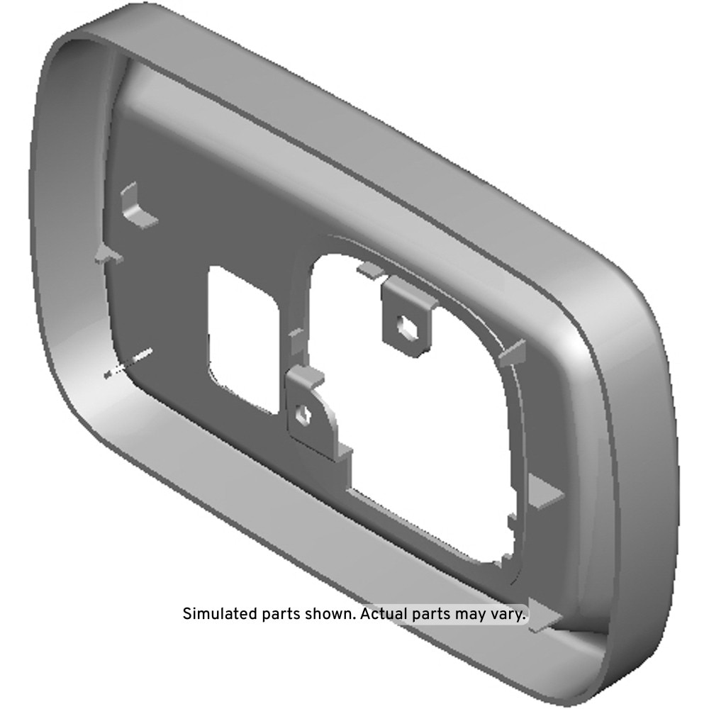 GM Genuine Parts Medium Neutral Rear Driver Side Interior Door Handle Bezel