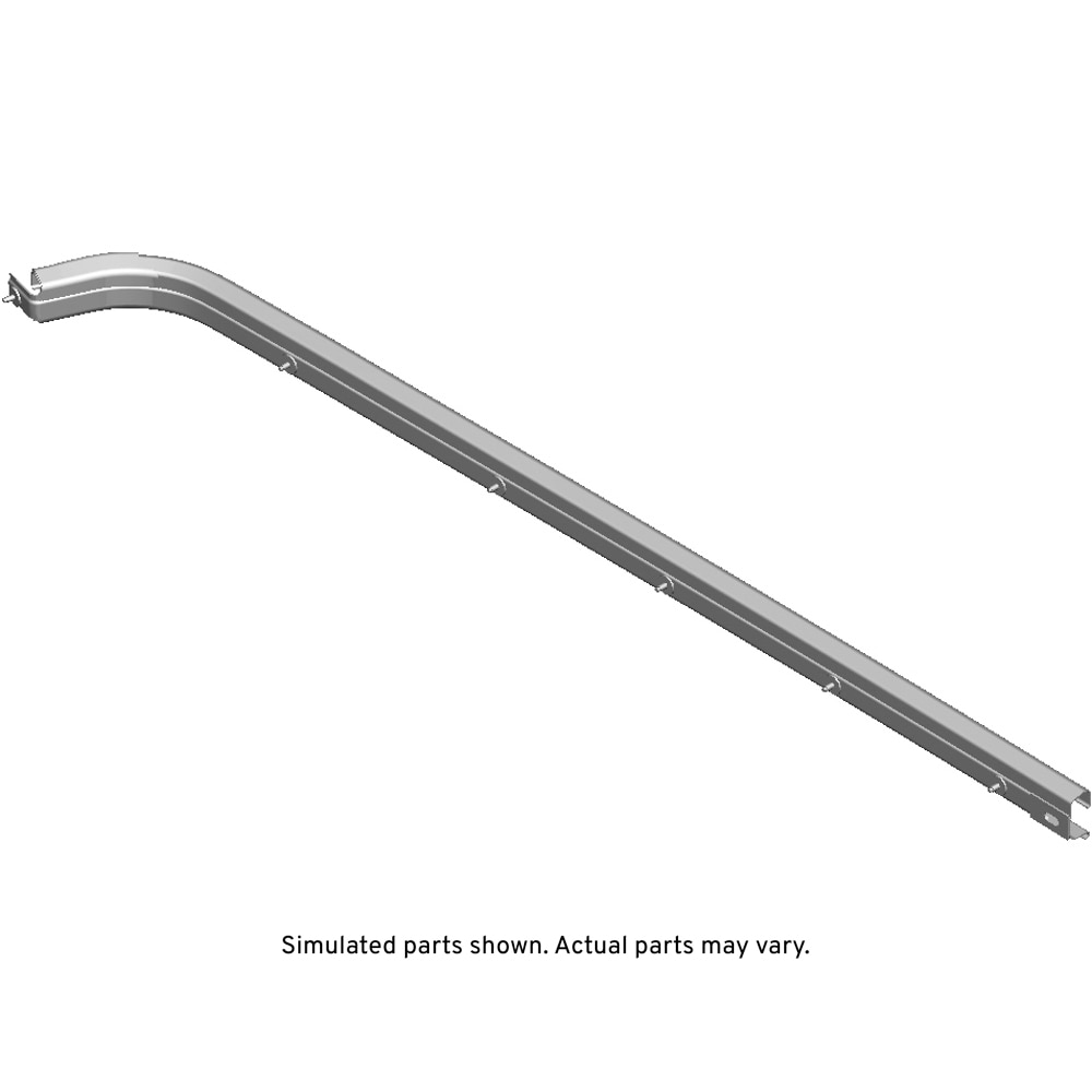 GM Genuine Parts Black Rear Side Door Center Track