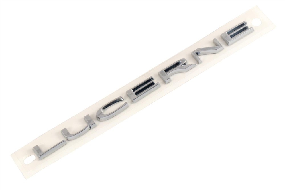 GM Genuine Parts Deck Lid Lucerne Name Plate