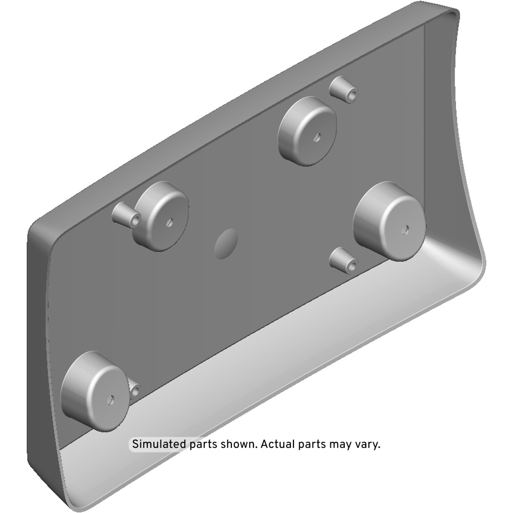 GM Genuine Parts License Plate Bracket