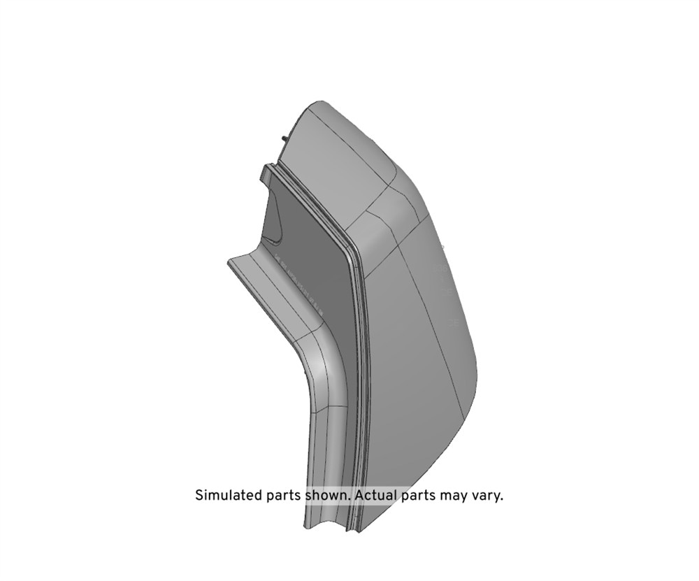 GM Genuine Parts Passenger Side Tail Lamp Assembly