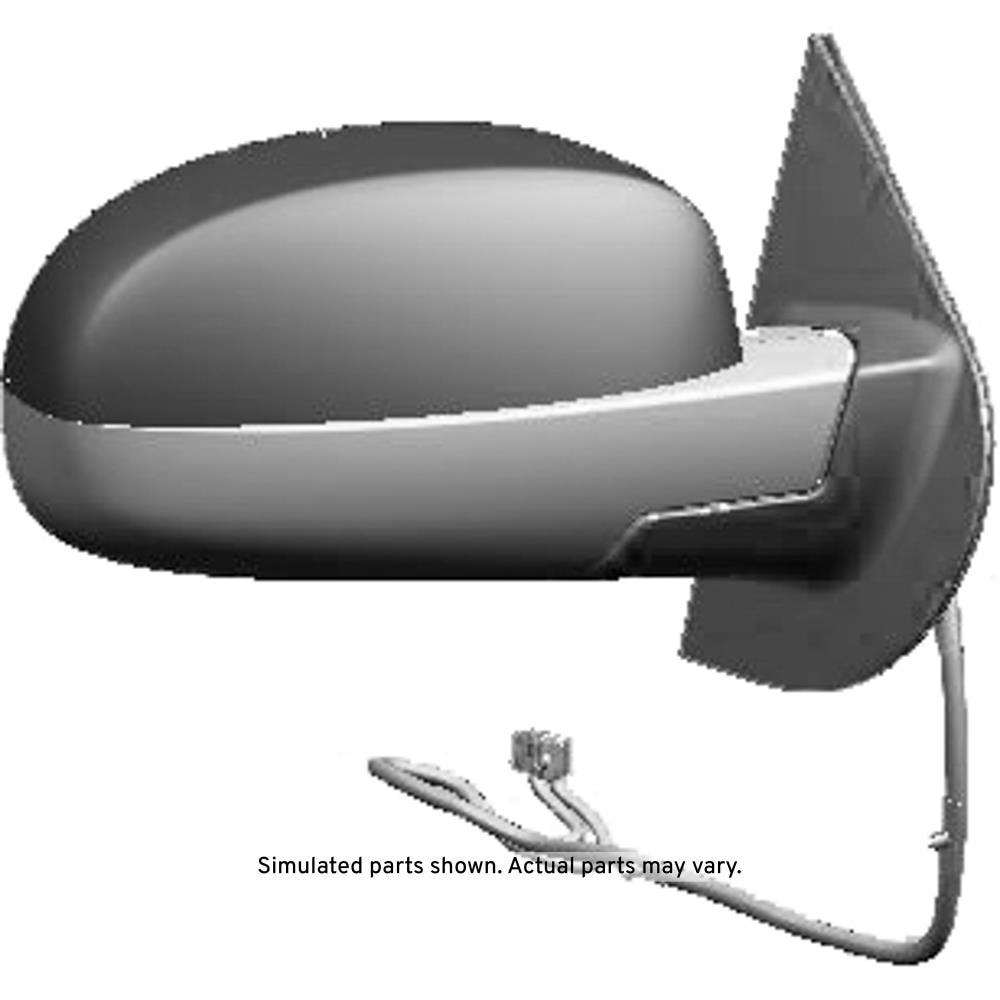 maromiki　1027 GMC GM Genuine Parts Bright Chrome Passenger Side Mirror