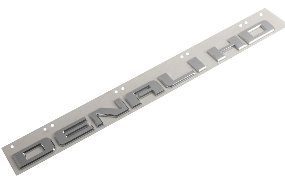 GM Genuine Parts Front Side Door Denali HD Name Plate