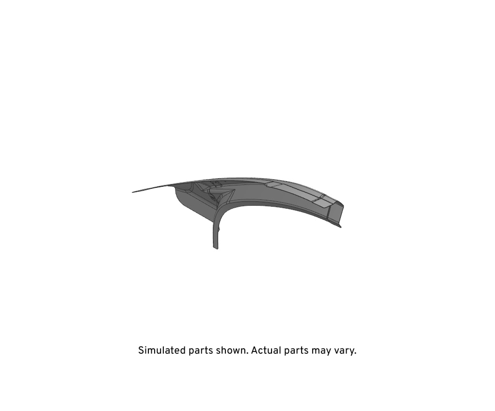 GM Genuine Parts Passenger Side Windshield Outer Side Frame