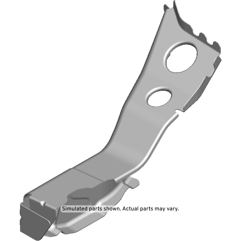 GM Genuine Parts Passenger Side Rear End Panel Reinforcement