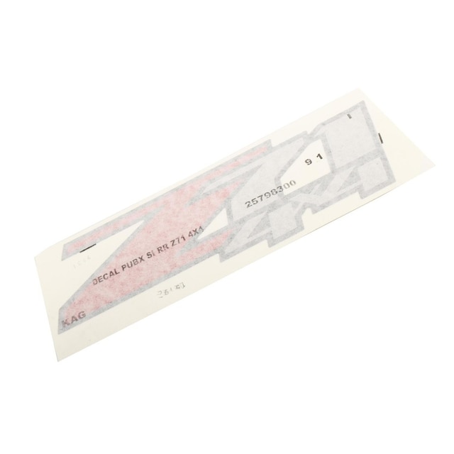 GM Genuine Parts Pickup Box Side Rear Decal