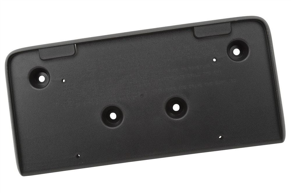 GM Genuine Parts Dark Smoke Gray Front License Plate Bracket