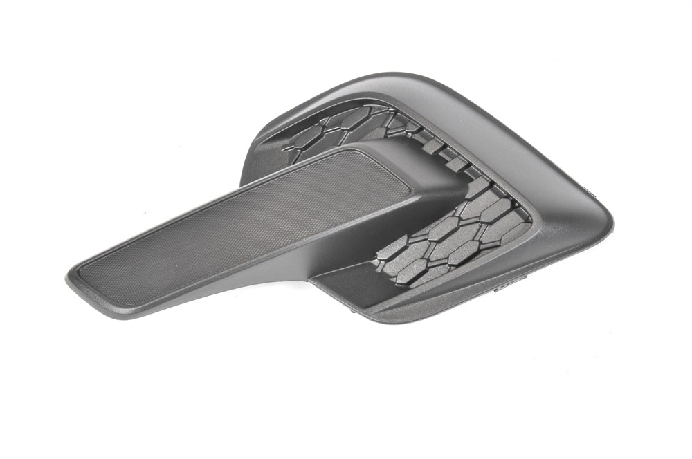 GM Genuine Parts Dark Smoke Gray Front Passenger Side Lower Outer Grille
