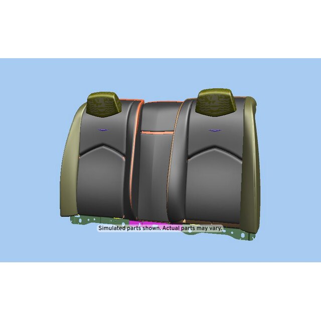 GM Genuine Parts Ebony Rear Seat Back Cushion Assembly
