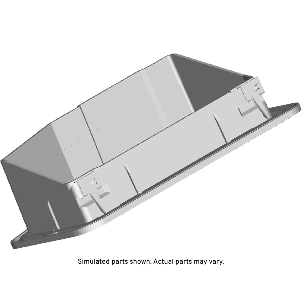 GM Genuine Parts Plenum Lower Panel Water Deflector
