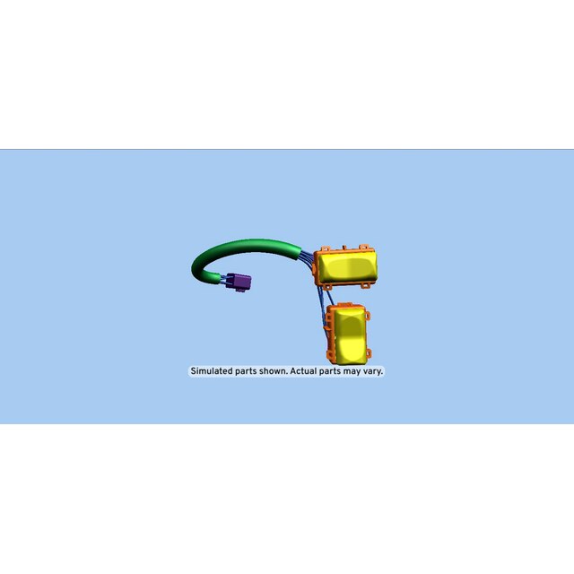 GM Genuine Parts Light Cashmere Front Lumbar Control Switch