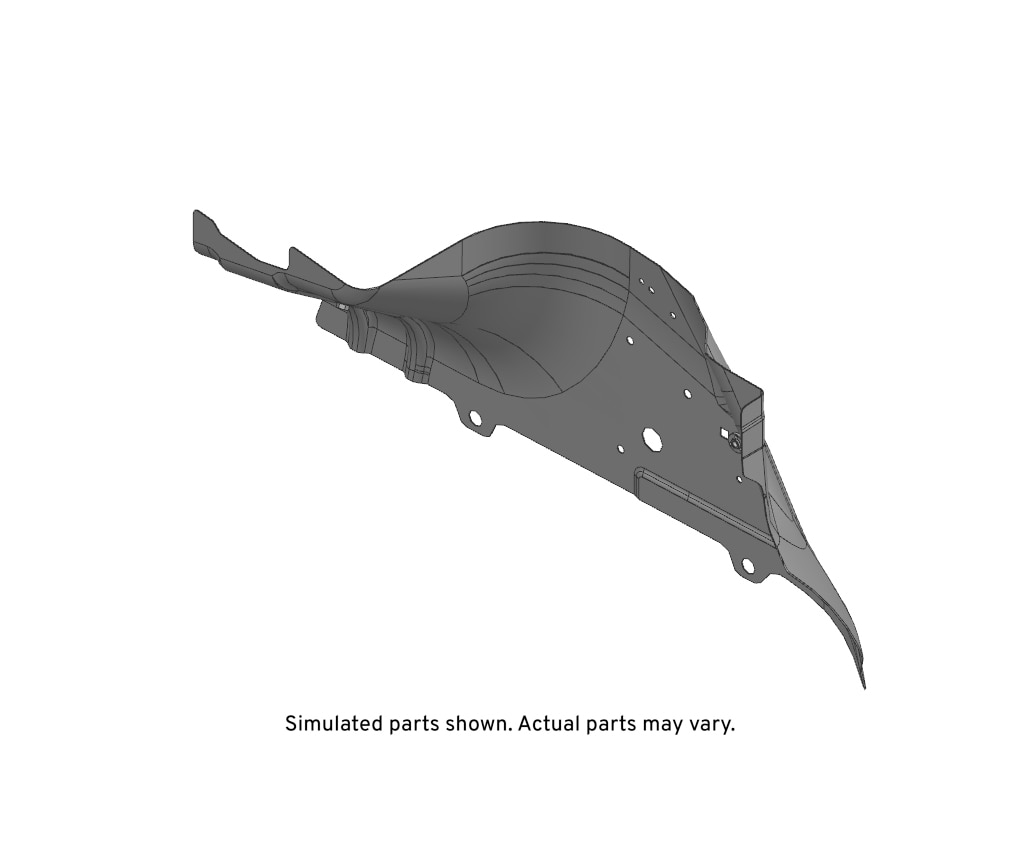 GM Genuine Parts Front Driver Side Wheelhouse Panel