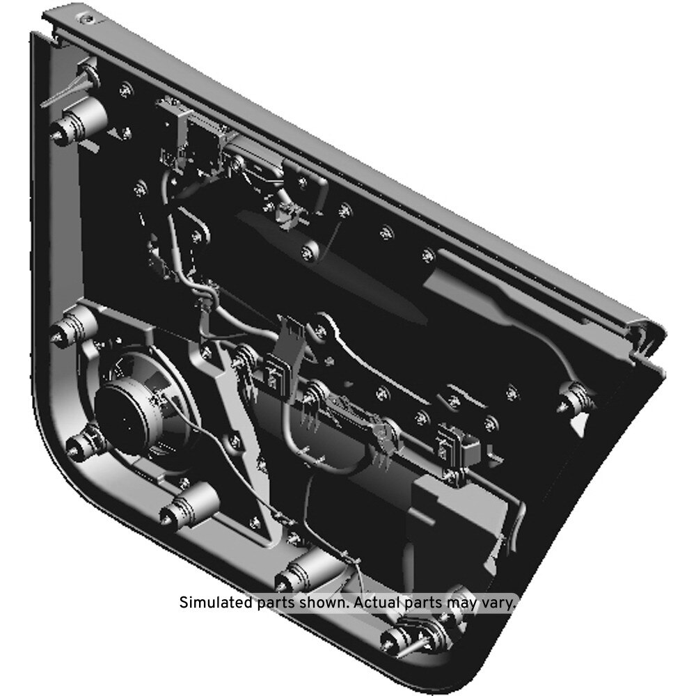 GM Genuine Parts Very Light Linen Rear Driver Side Door Trim