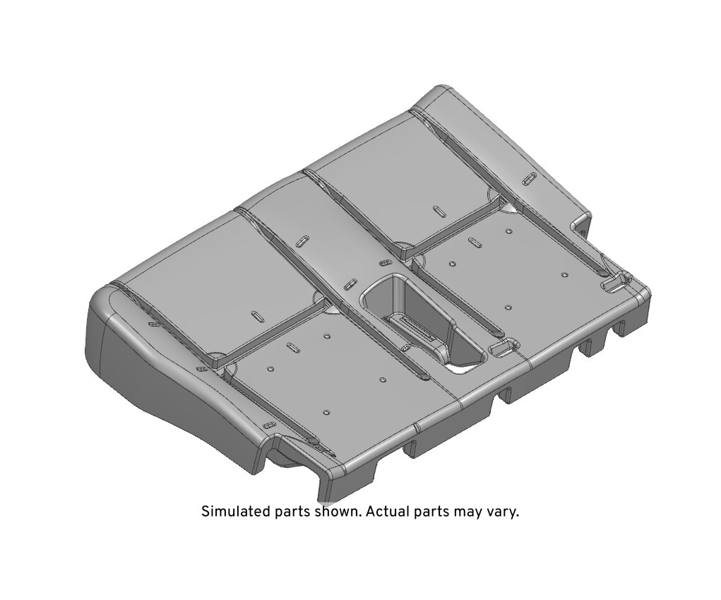 GM Genuine Parts Rear Driver Side Seat Cushion Pad