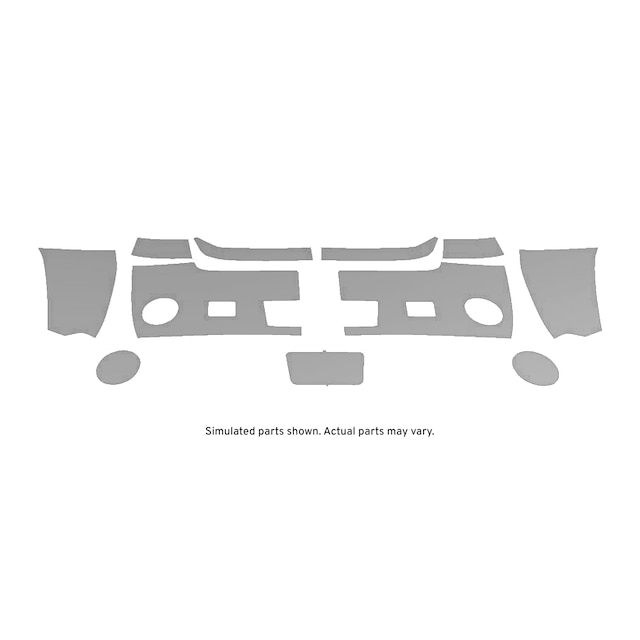 GM Genuine Parts Front Bumper Fascia Opening Cover