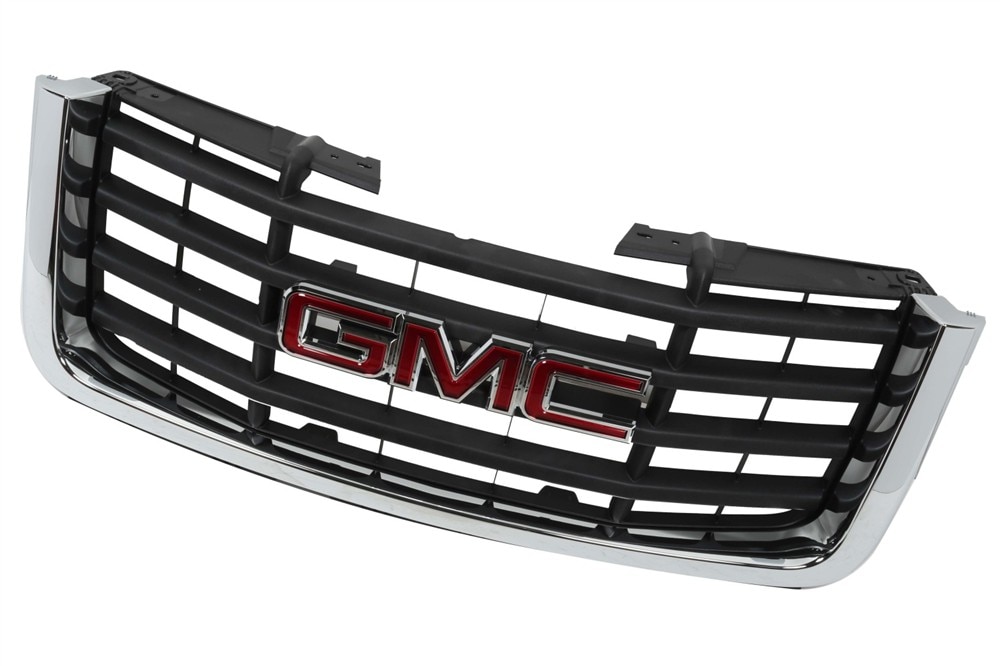 GM Genuine Parts Bright Chrome Front Grille with GMC Emblem and Clips