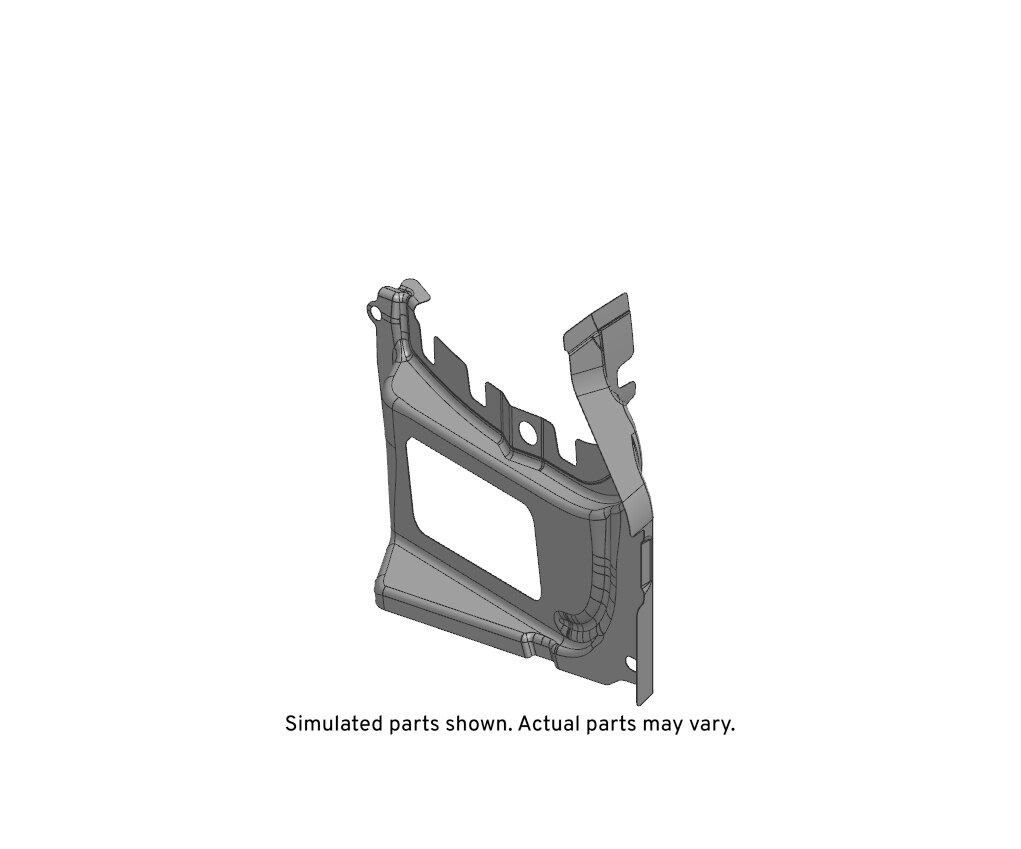 GM Genuine Parts Passenger Side Outer Quarter Panel to Floor Panel Filler