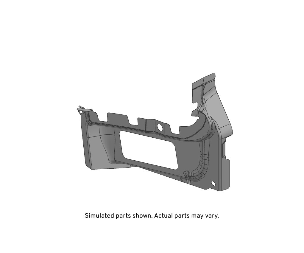 GM Genuine Parts Driver Side Outer Quarter Panel to Floor Panel Filler