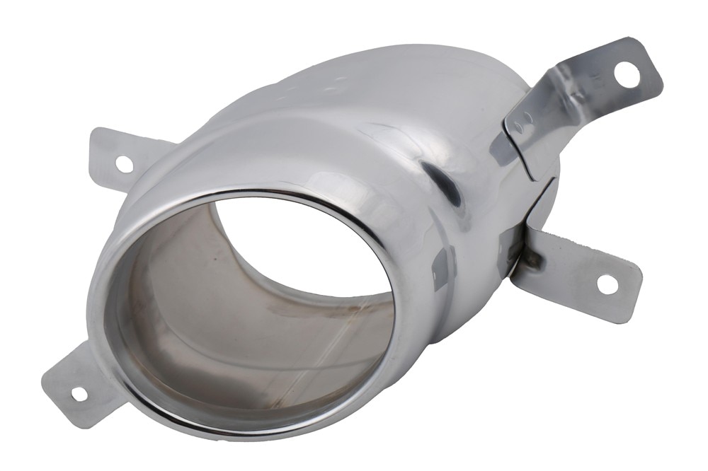 GM Genuine Parts Bright Chrome Driver Side Exhaust Tail Pipe Heat Sleeve