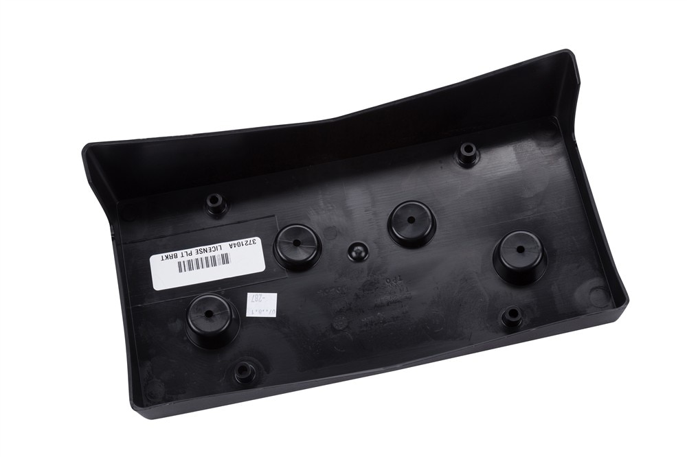 GM Genuine Parts Black Front License Plate Bracket