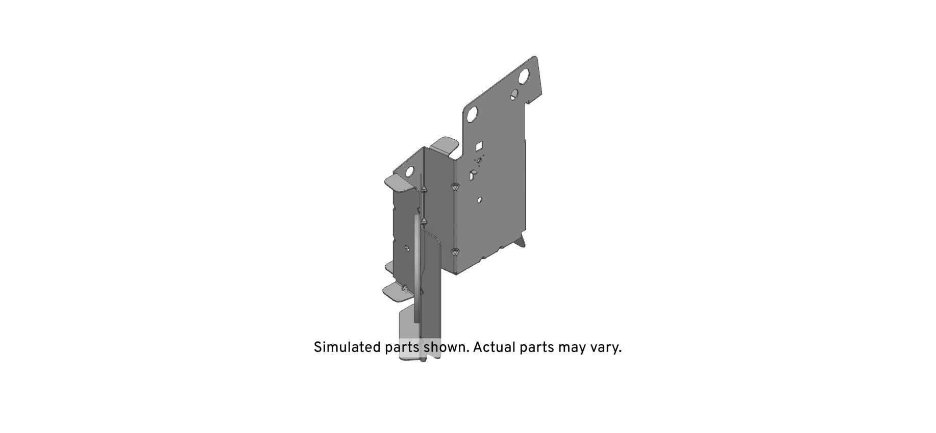 GM Genuine Parts Driver Side Front Engine Compartment Front Panel