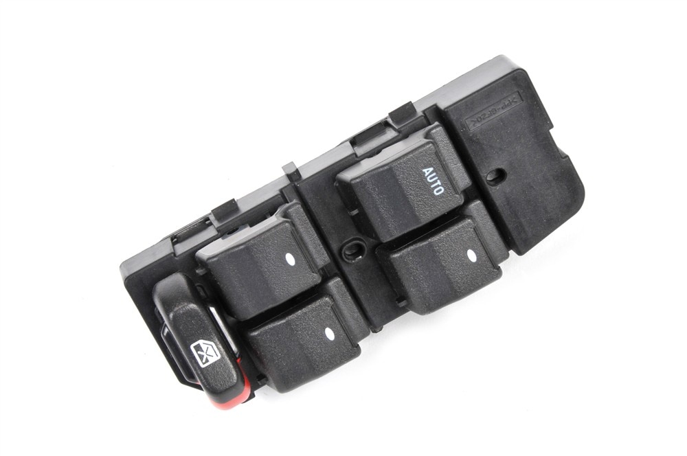 GM Genuine Parts Ebony Front Driver Side Door Window and Rear Side Door Window Switch