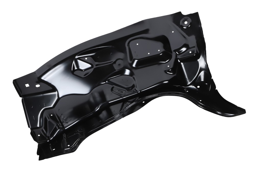 GM Genuine Parts Driver Side Front Wheelhouse Panel Assembly with Battery Tray and Reinforcement