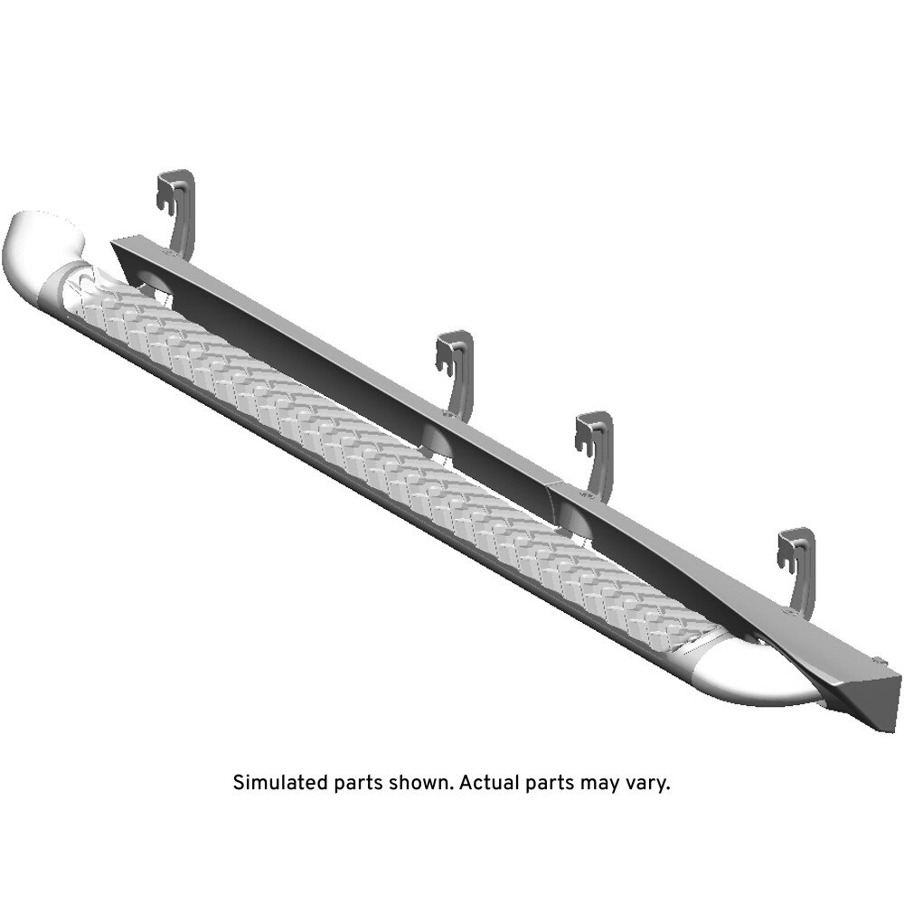 GM Genuine Parts Driver Side Step Assist Assembly with Brackets, Covers, Insulators, and Pad