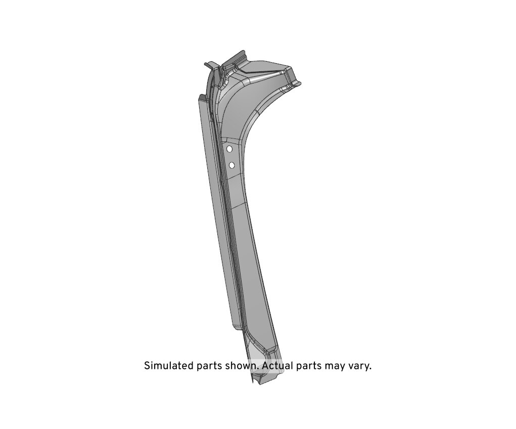GM Genuine Parts Driver Side Back Body Pillar Upper Outer Panel