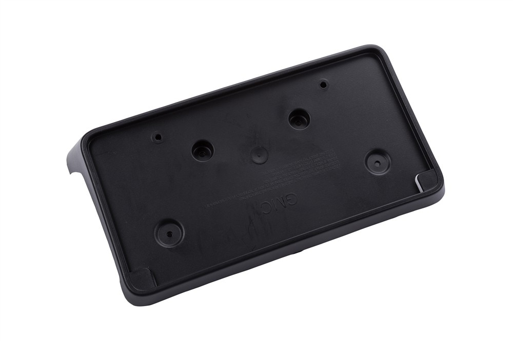 GM Genuine Parts Black Front License Plate Bracket