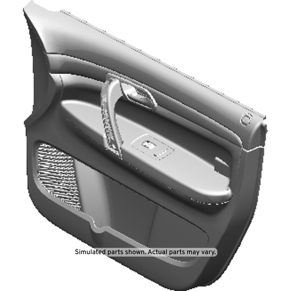 GM Genuine Parts Light Cashmere Front Passenger Side Door Trim Panel