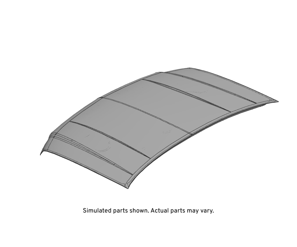 GM Genuine Parts Hood