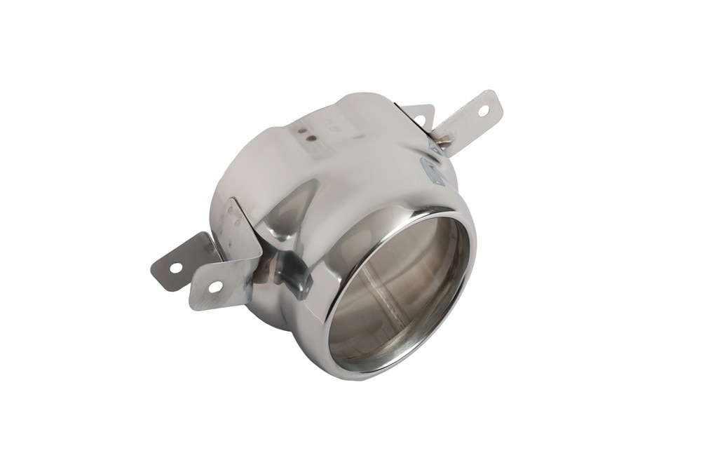 GM Genuine Parts Bright Chrome Passenger Side Exhaust Tail Pipe Heat Sleeve