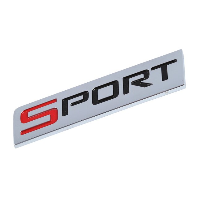 GM Genuine Parts Sport Liftgate Vehicle Name Plate