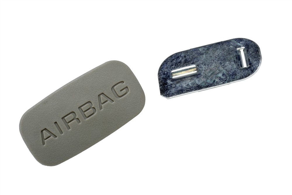 GM Genuine Parts Shale Airbag Trim Panel Cap with AIRBAG Lettering