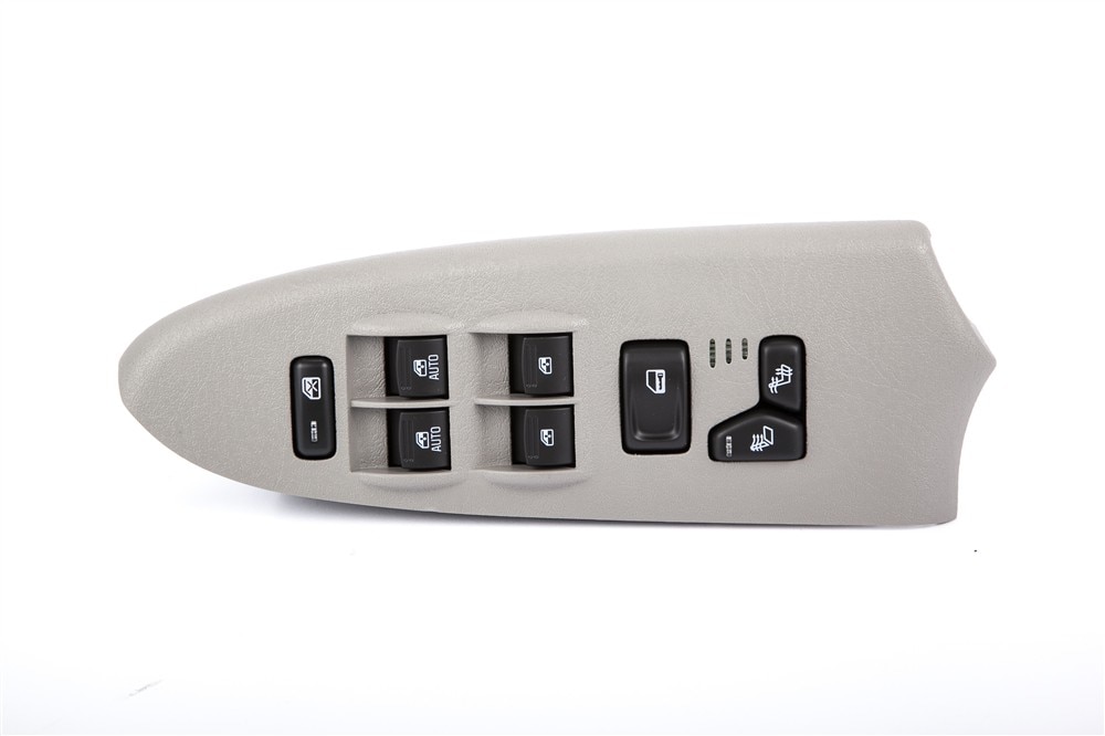 GM Genuine Parts Gray Driver Side Door Lock and Side Window Switch (Programming Required)