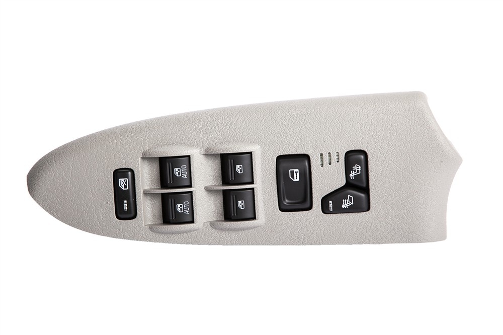 GM Genuine Parts Gray Driver Side Door Lock and Side Window Switch (Programming Required)