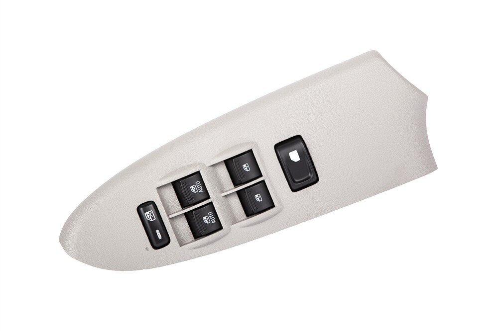 GM Genuine Parts Gray Driver Side Door Lock and Side Window Switch (Programming Required)