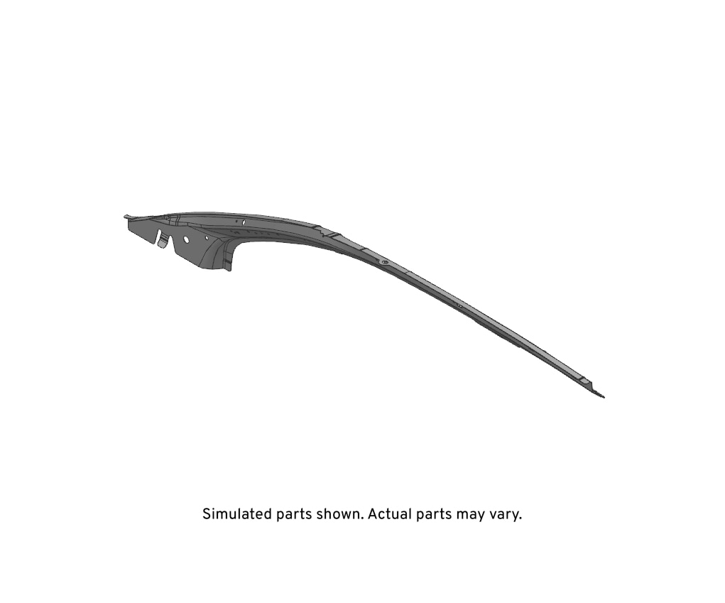 GM Genuine Parts Passenger Side Roof Inner Side Rail