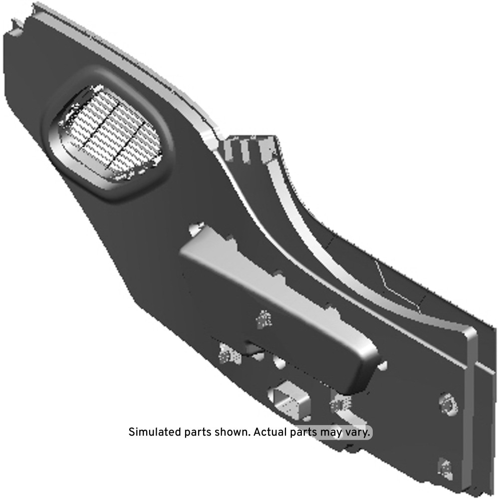 GM Genuine Parts Brick Passenger Side Front Floor Console Extension Panel