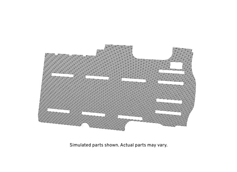 GM Genuine Parts Rear Floor Mat