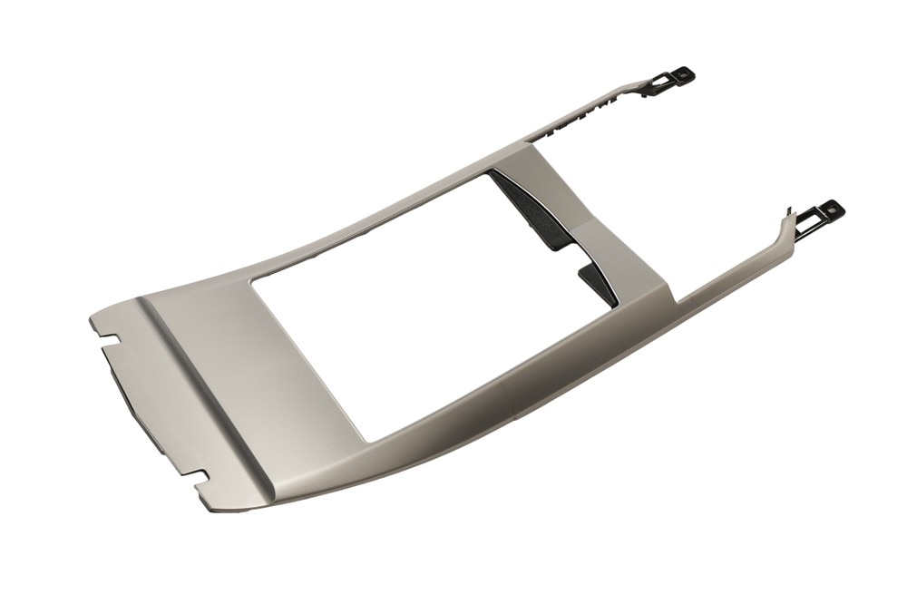 GM Genuine Parts Stainless Silver Front Floor Console Trim Plate