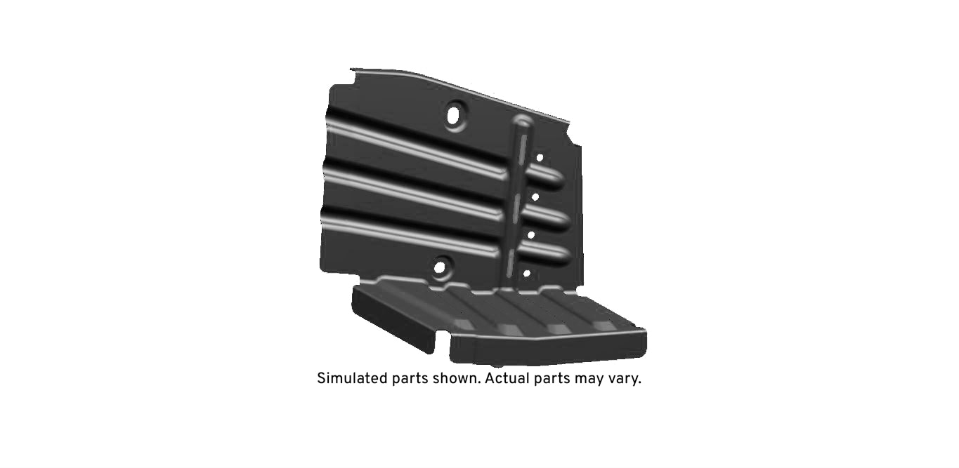 GM Genuine Parts Rear Driver Side Floor Panel Rear Extension