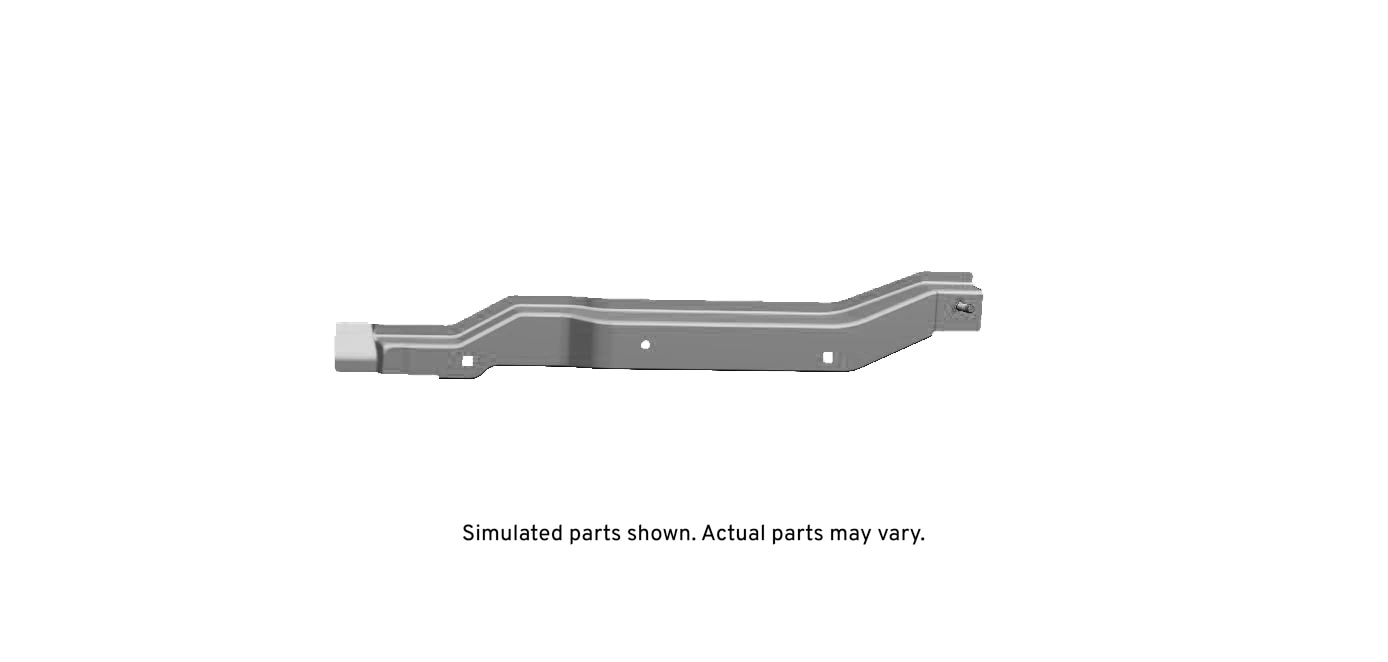 GM Genuine Parts Passenger Side Rear Floor Panel Reinforcement