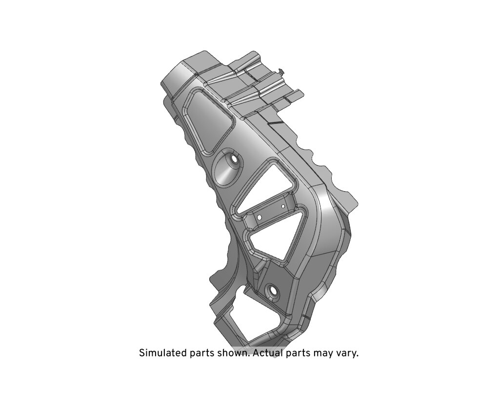 GM Genuine Parts Driver Side Inner Quarter Panel Brace