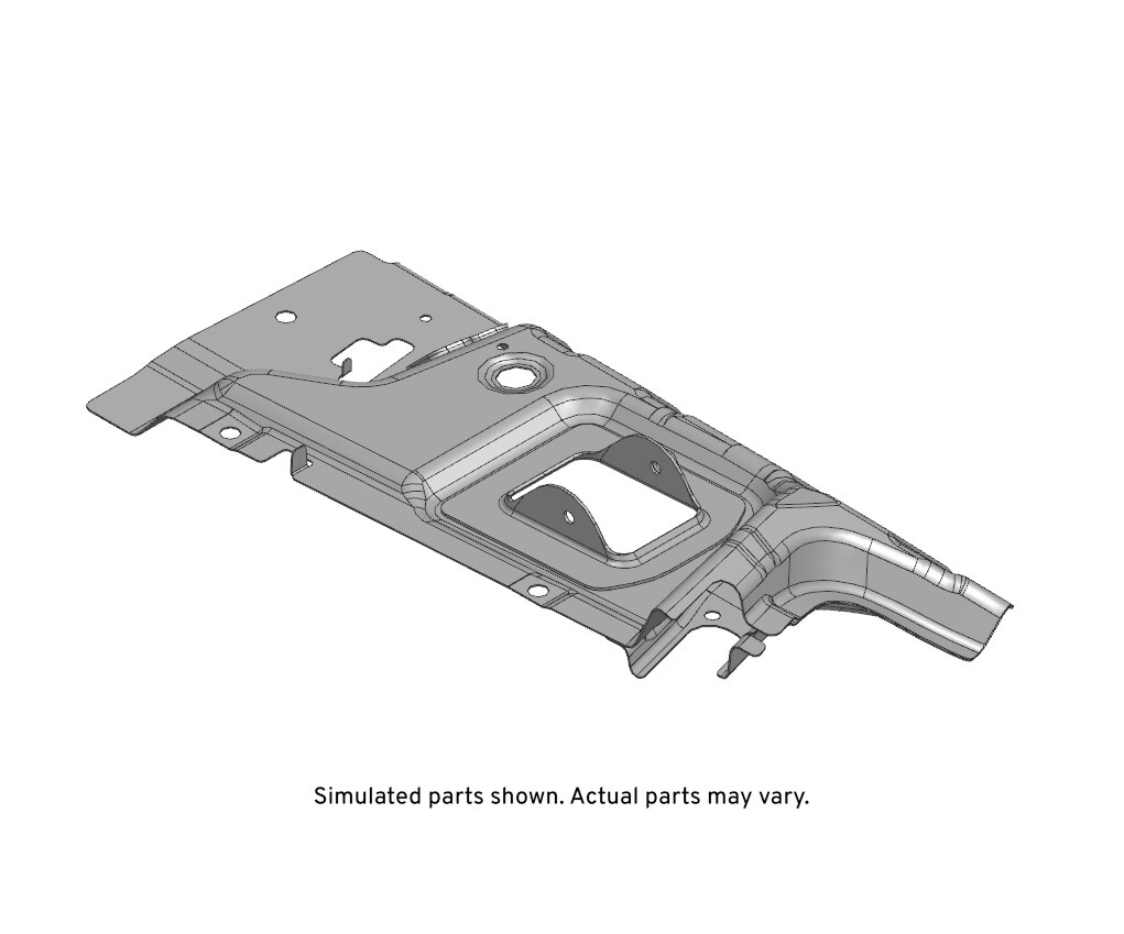 GM Genuine Parts Passenger Side Rear Window Panel Extension