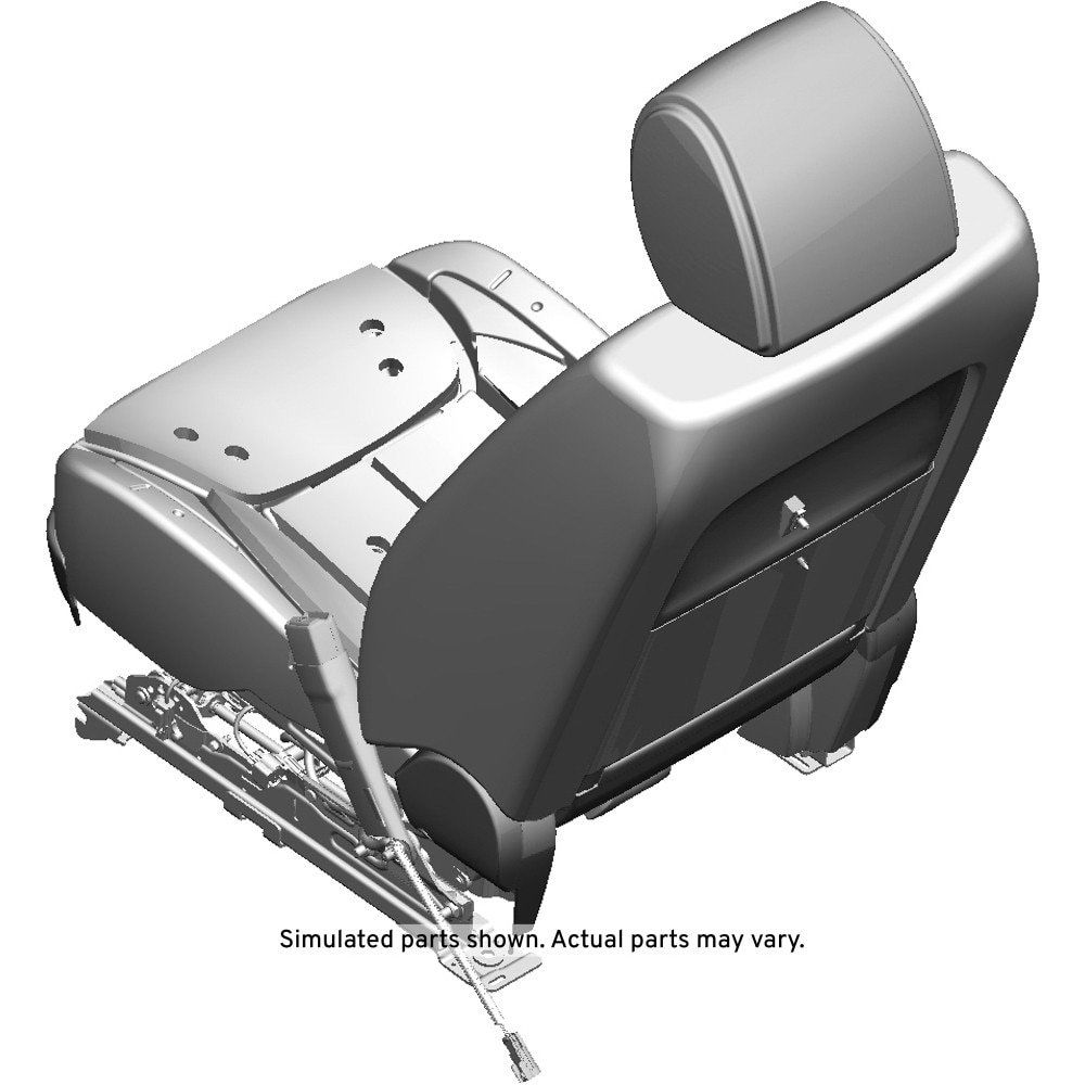 GM Genuine Parts Very Light Linen Passenger Seat