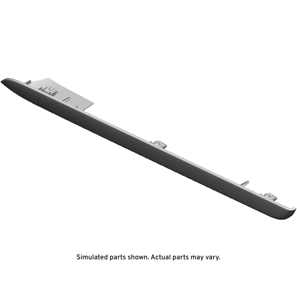 GM Genuine Parts Light Titanium Front Passenger Side Door Armrest Lower Finish Cover